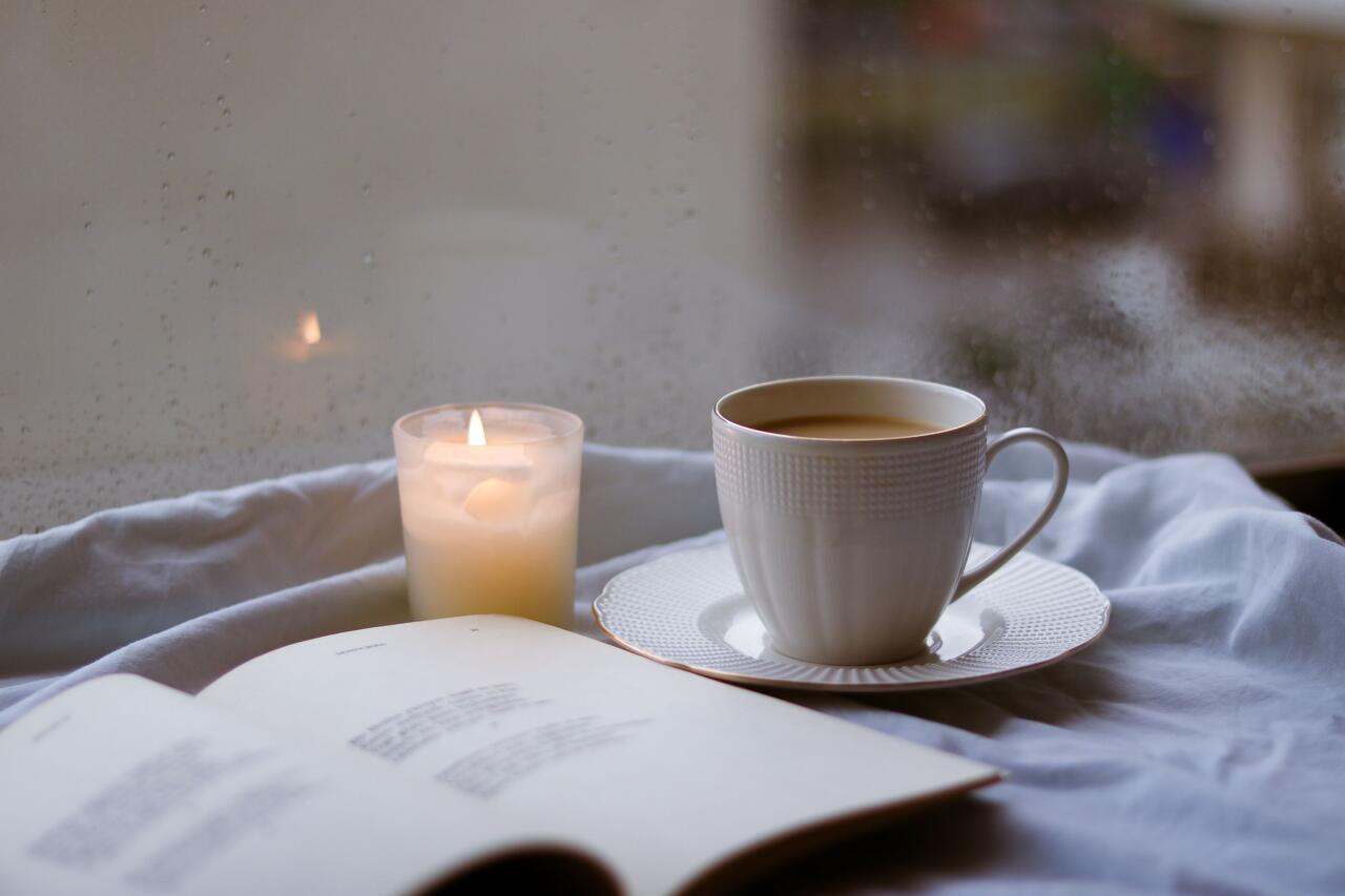 Kaffe och ljus